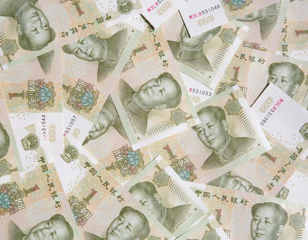 Çin banknotlarının koleksiyonu.