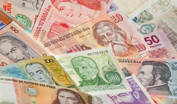 南美的钞票 — 图库照片