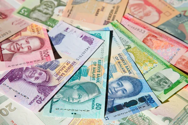 Arka plan olarak Afrika banknotlar