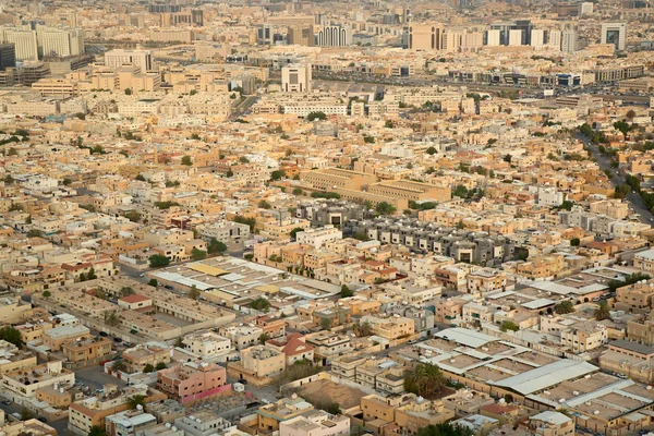 Vista aerea del centro di Riyadh — Foto Stock