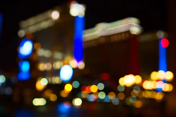 Éjszakai fények, Makaó városa — Stock Fotó