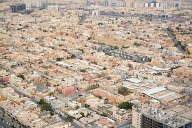 Riyad şehir merkezinde, Suudi Arabistan. 