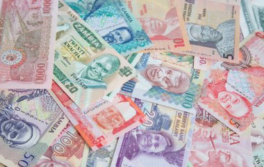 Afrika banknotlar çeşitli
