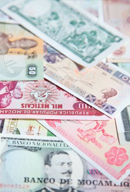 Afrika banknotlar çeşitli