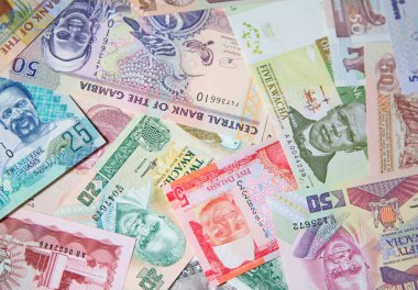 Afrika banknotlar çeşitli