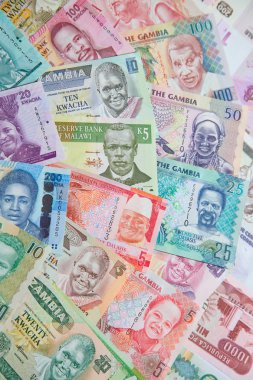 Afrika banknotlar çeşitli