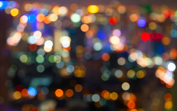 Lights of Bangkok city — Stock Photo, Image