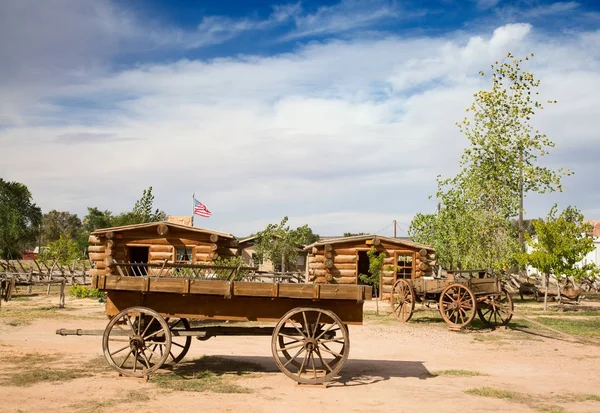 Vahşi Batı öncülerinden historial karakol — Stok fotoğraf