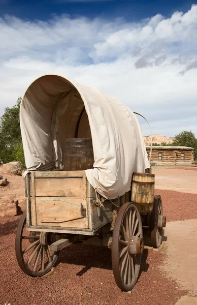 Historial outpost of Wild West Pioneers — Stock Photo, Image