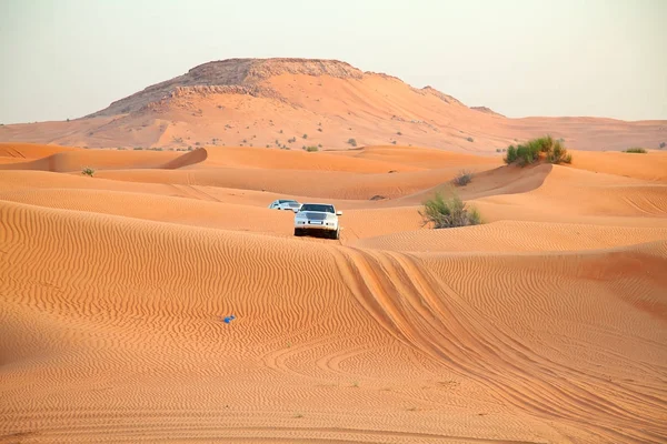 Röd sand "Arabiska öknen" — Stockfoto