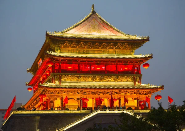 Famous Drum Tower — Stock Photo, Image