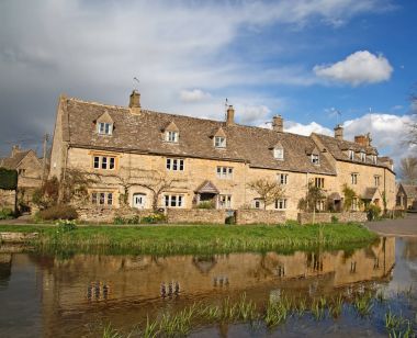 Lower Slaughter Cotswolds bölgesi