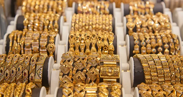 Mercado de oro en Dubai — Foto de Stock
