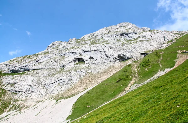 Summit of the Pilatus mountain — Stock Photo, Image