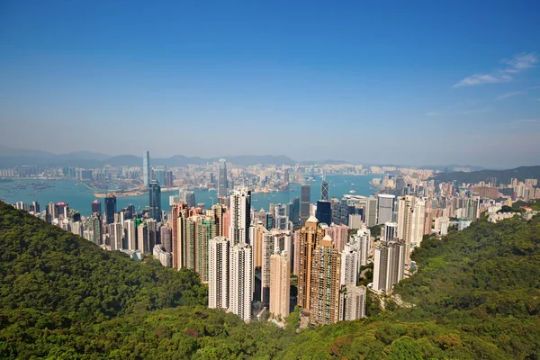 Victoria Peak w Hong Kongu — Zdjęcie stockowe