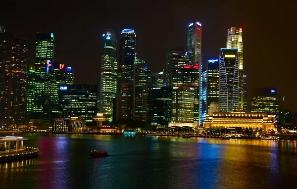 Singapour centre-ville paysage urbain — Photo
