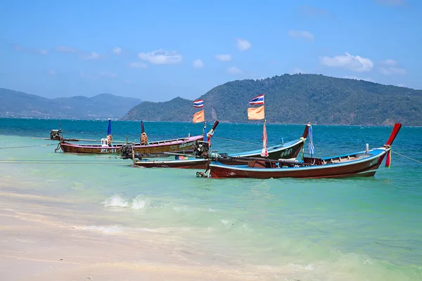 Thai hosszú farok hajót — Stock Fotó