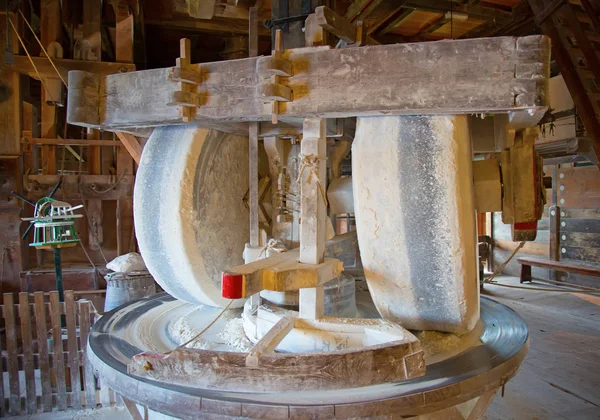 Primer plano de la mecánica del molino de viento — Foto de Stock