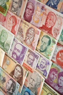 Güney Amerika banknotlar