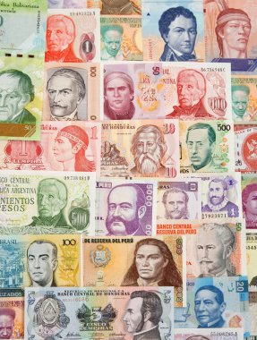 Güney Amerika banknotlar