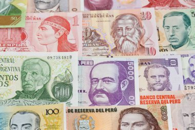 Güney Amerika banknotlar