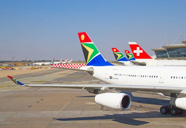 Tambo luchthaven van Johannesburg — Stockfoto