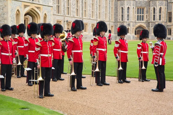 Niezidentyfikowanych mężczyzn royal Guard — Zdjęcie stockowe