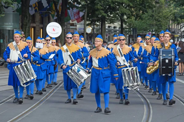 Sfilata della Giornata nazionale svizzera — Foto Stock