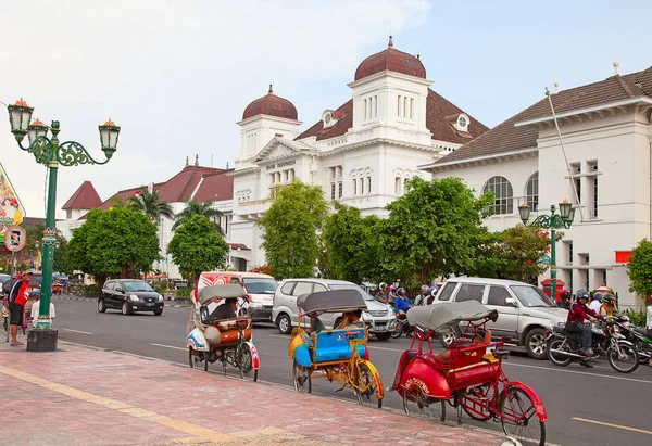 Transporte tradicional de rikshaw — Foto de Stock