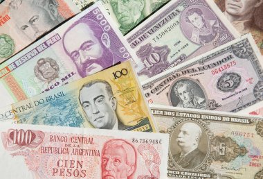 Güney Amerika banknotlar