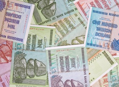 Banknot Zimbabwe Close-Up