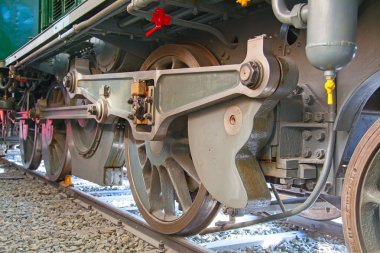 buhar motoru eski tren