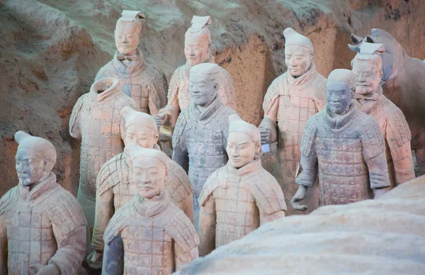 Famous Terracotta Army — Stock Photo, Image