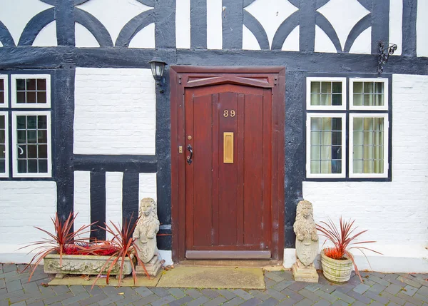 Typisches Backsteinhaus in London — Stockfoto