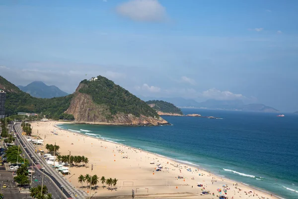 Famosa spiaggia di Copacabana — Foto Stock