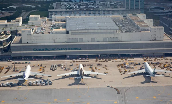 Avions se préparant au décollage — Photo