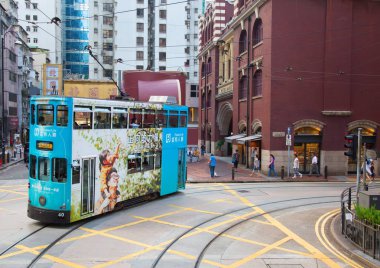 tramvay Hong Kong kullanan kişiler 