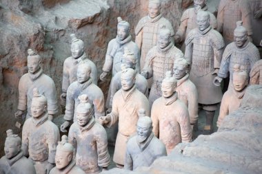  Xi'an ünlü Terracotta Army