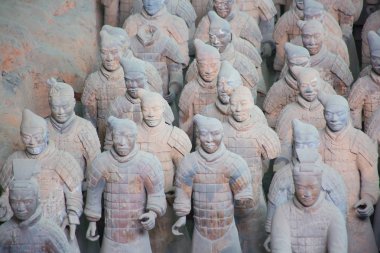  Xi'an ünlü Terracotta Army