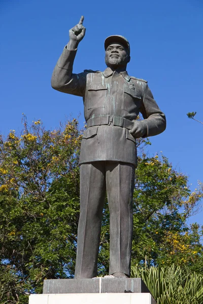 Estátua de Michel Samora em Maputo — Fotografia de Stock