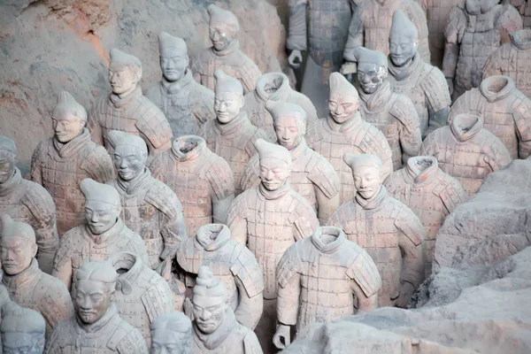 Célèbre armée de terre cuite à Xi'an — Photo