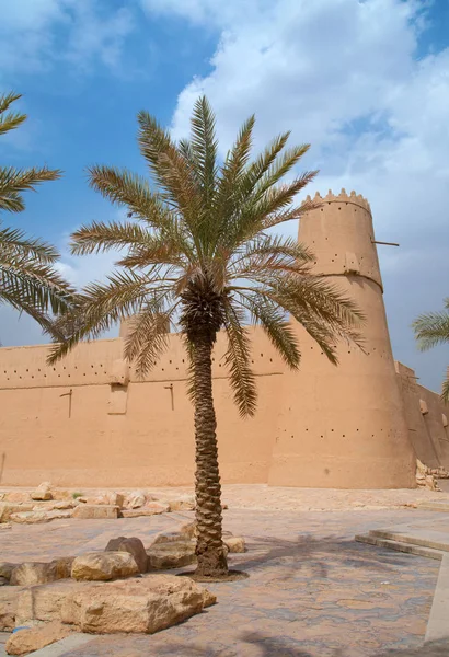 Al Masmak Festung in der Stadt Riad — Stockfoto