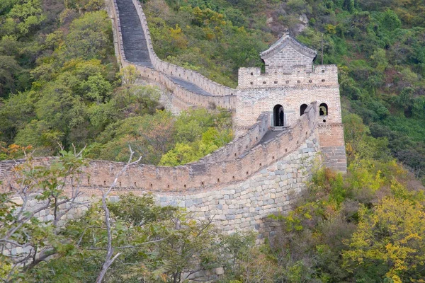 Słynny Wielki Mur — Zdjęcie stockowe