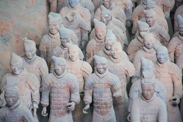 Famoso ejército de terracota en Xian —  Fotos de Stock