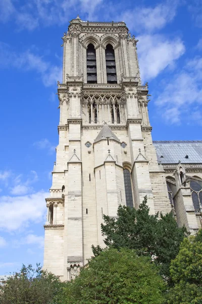 著名的巴黎圣母院 — 图库照片
