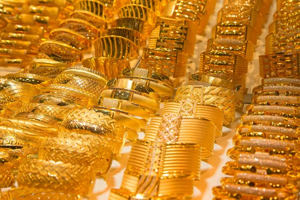 Guld på den berömda ”Golden souk" — Stockfoto