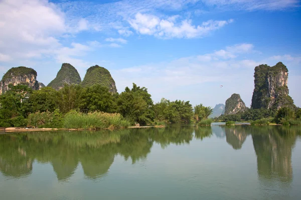 Li River in Guangxi Zhuang Autonomous — Stock Photo, Image