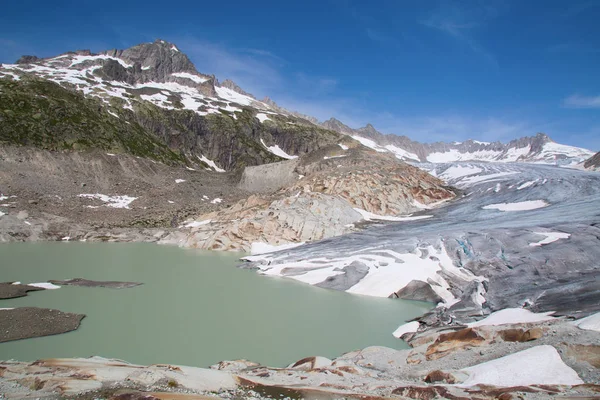 Beau glacier du Rhône — Photo