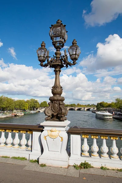 Ponte di Alexandre III a Parigi — Foto Stock