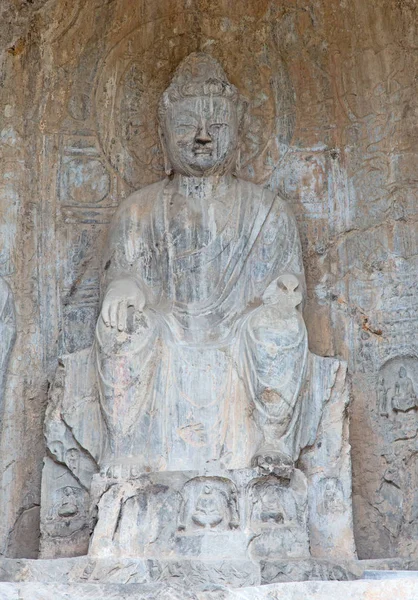 Famous Longmen Grottoes — Stock Photo, Image